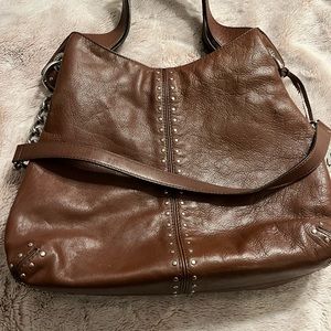 Michael kors brown leather bag